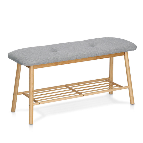 Παγκάκι Εισόδου - Παπουτσοθήκη 3 Θέσεων (89.5x30x44) Z-L 14239