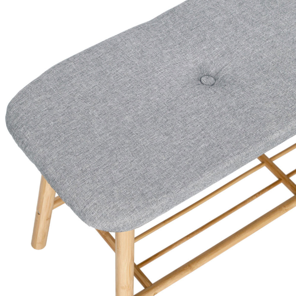 Παγκάκι Εισόδου - Παπουτσοθήκη 3 Θέσεων (89.5x30x44) Z-L 14239