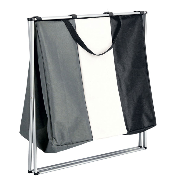 Καλάθι Απλύτων 3 Θέσεων Αναδιπλούμενο (63x38x57) Z-L 14294