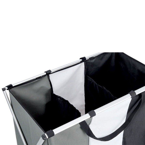 Καλάθι Απλύτων 3 Θέσεων Αναδιπλούμενο (63x38x57) Z-L 14294