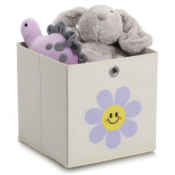 Κουτί Αποθήκευσης (28x28x28) Z-L Happy Flower 14498