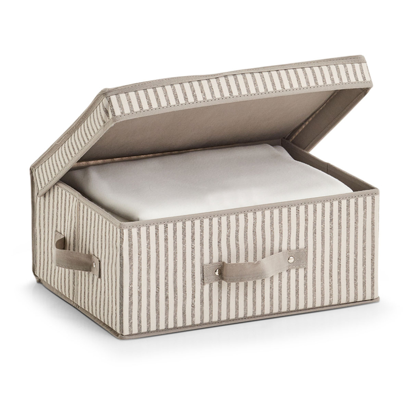 Κουτί Αποθήκευσης (38x29x16.5) Z-L Stripes Beige 14645