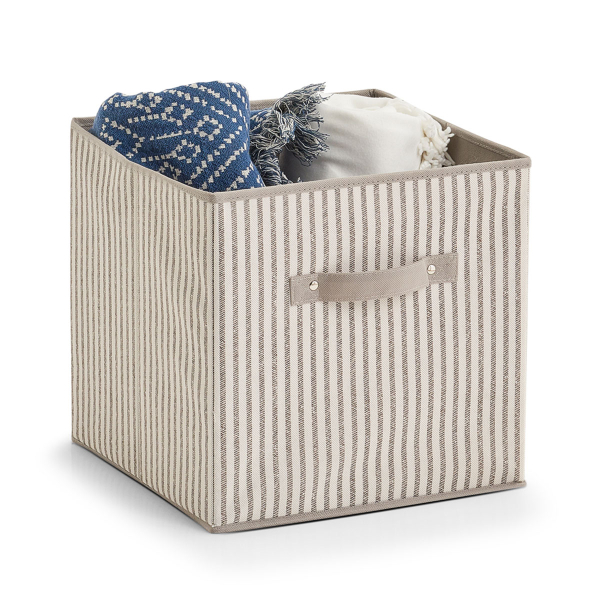 Κουτί Αποθήκευσης (31x31x31) Z-L Stripes Beige 14643