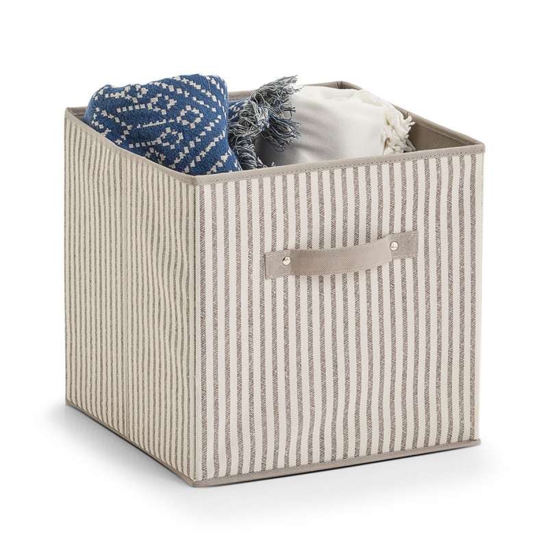 Κουτί Αποθήκευσης (31x31x31) Z-L Stripes Beige 14643