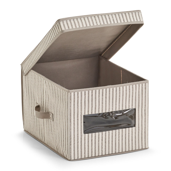 Κουτί Αποθήκευσης (39.5x30x25) Z-L Stripes Beige 14644