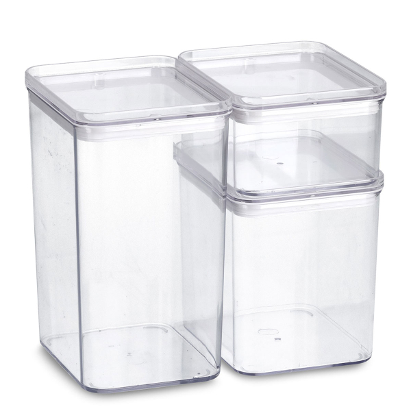 Δοχεία Αποθήκευσης (Σετ 3τμχ) Z-L Με Αεροστεγές Κλείσιμο 14739