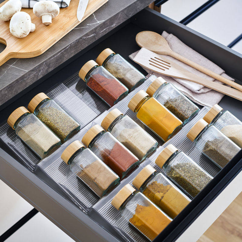 Ράφι Οργάνωσης Για Μπαχαρικά Επεκτεινόμενο (41.3x19.5-38x3.2) Z-L 14773