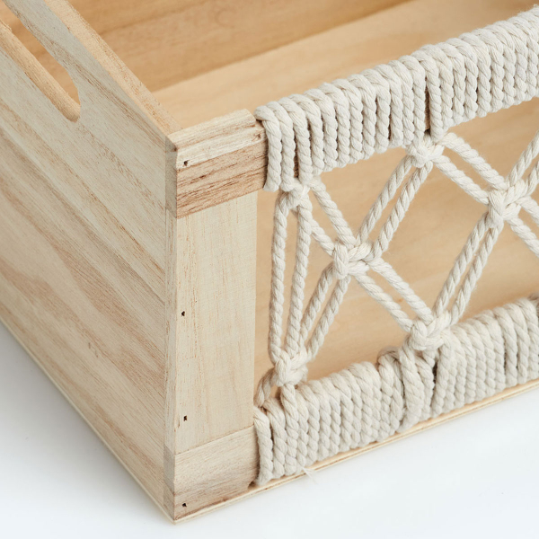 Κουτί Αποθήκευσης (30x20x16) Z-L Boho 15188