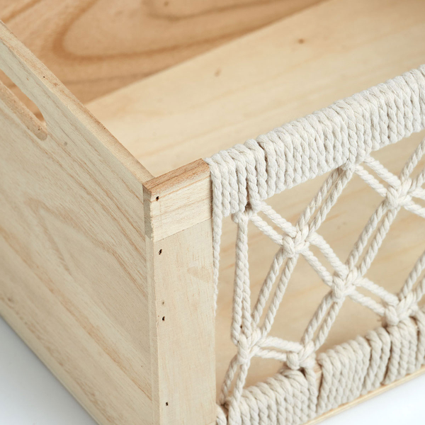 Κουτί Αποθήκευσης (35x25x18) Z-L Boho 15189