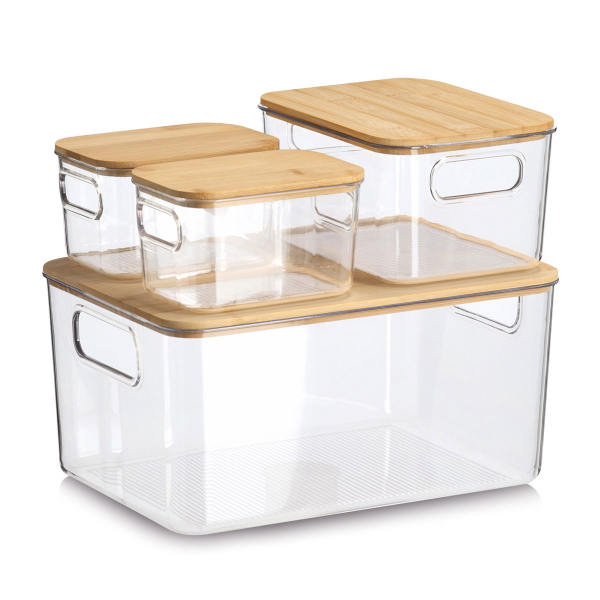 Κουτιά Αποθήκευσης (Σετ 4τμχ) Z-L 15208