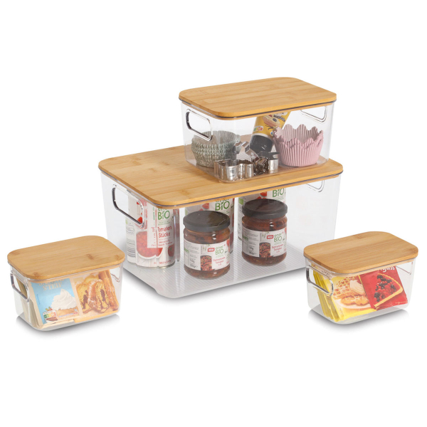 Κουτιά Αποθήκευσης (Σετ 4τμχ) Z-L 15208