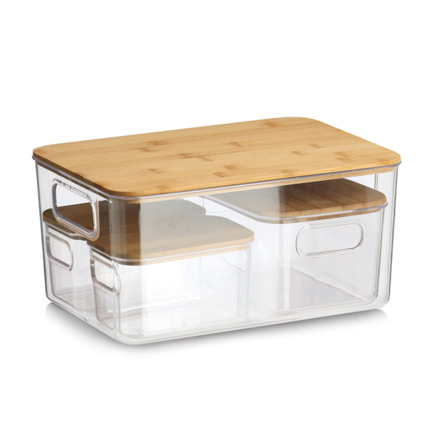 Κουτιά Αποθήκευσης (Σετ 4τμχ) Z-L 15208