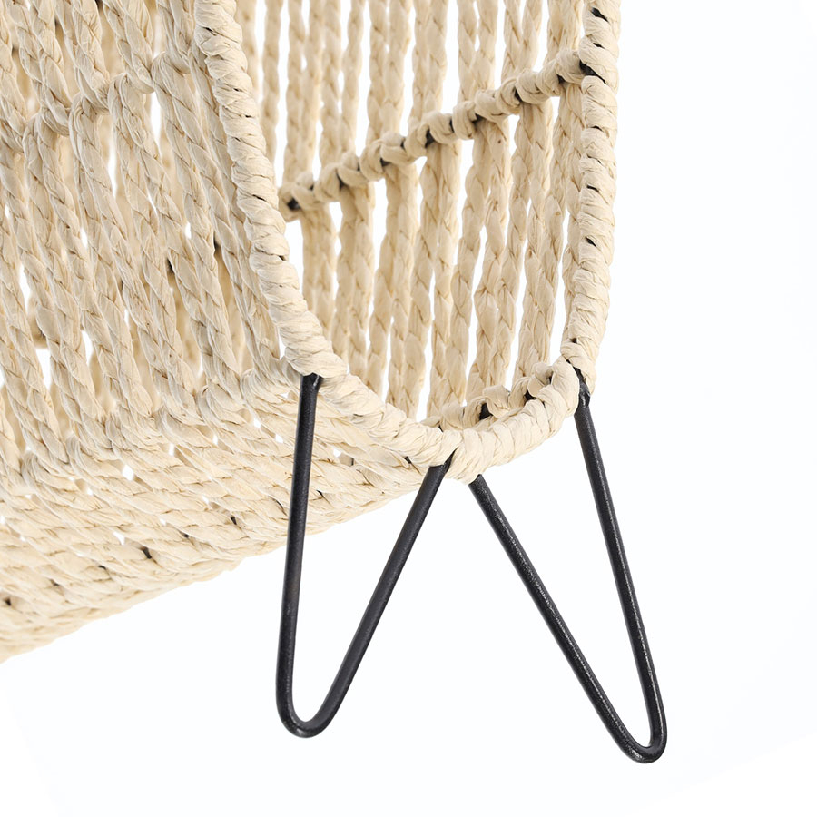 Εφημεριδοθήκη (38X15X30) Z-L Boho 17019 Home Διακόσμηση Θήκες Περιοδικών Spitishop