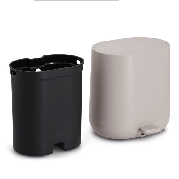 Κάδος Απορριμμάτων Μπάνιου (22.5x26x26.5) Z-L 6lt 18718