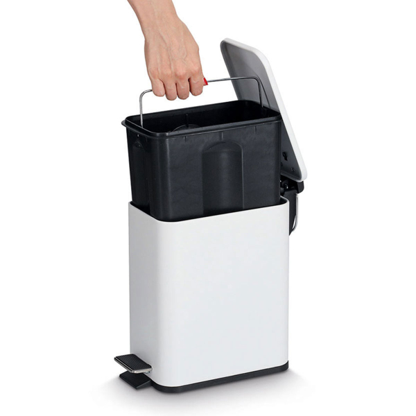 Κάδος Απορριμμάτων Μπάνιου (28.7x14x29) Z-L 5lt 18960