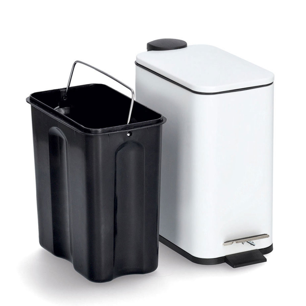 Κάδος Απορριμμάτων Μπάνιου (28.7x14x29) Z-L 5lt 18960