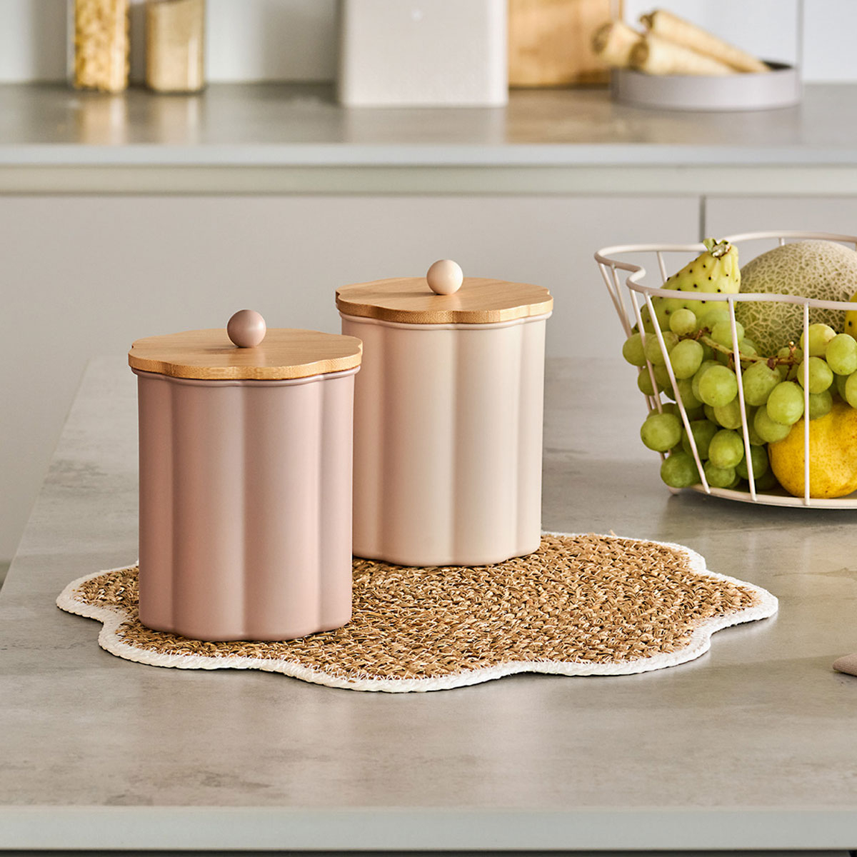 Δοχείο Αποθήκευσης 1Lt Z-L 19417 Home Οργάνωση & Αποθήκευση Κουζίνας Βάζα - Δοχεία Spitishop