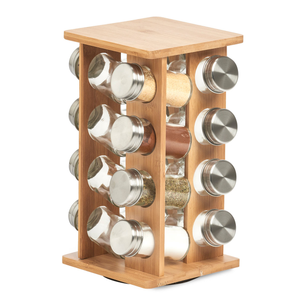 Βαζάκια Μπαχαρικών Σε Βάση (Σετ 16τμχ) Z-L 19639