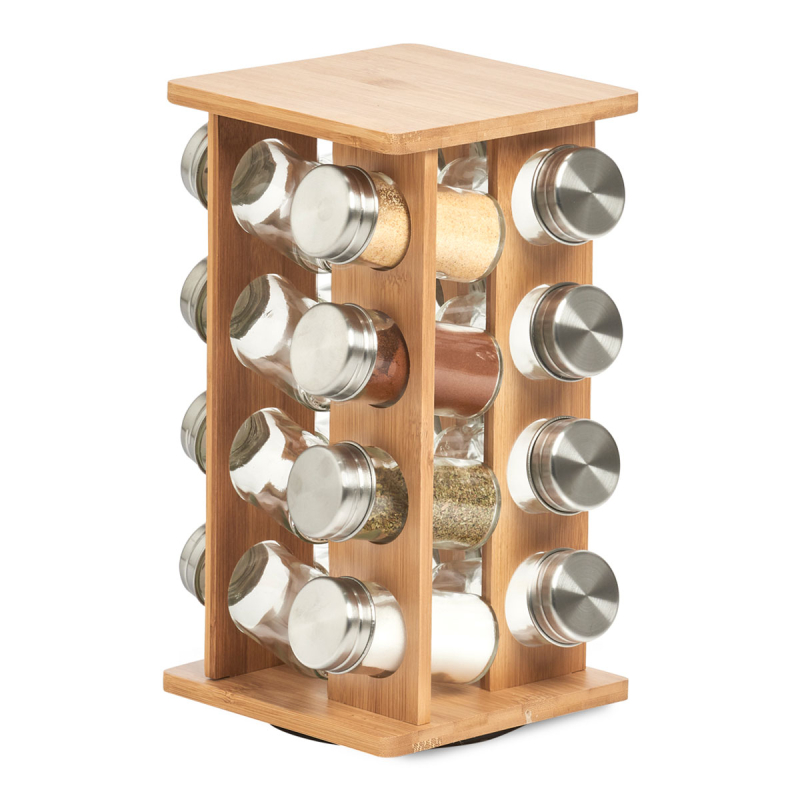 Βαζάκια Μπαχαρικών Σε Βάση (Σετ 16τμχ) Z-L 19639