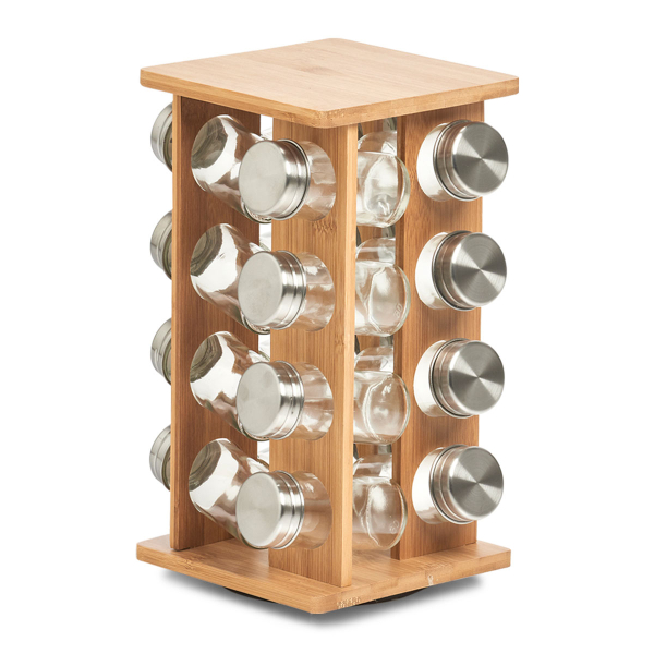 Βαζάκια Μπαχαρικών Σε Βάση (Σετ 16τμχ) Z-L 19639