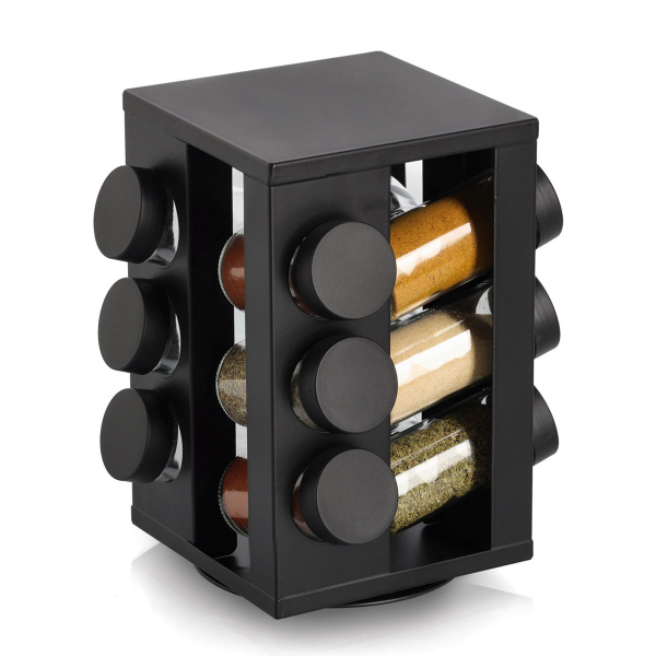 Βαζάκια Μπαχαρικών Σε Βάση (Σετ 12τμχ) Z-L 19633