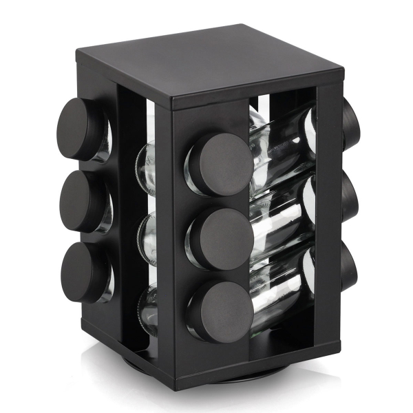 Βαζάκια Μπαχαρικών Σε Βάση (Σετ 12τμχ) Z-L 19633