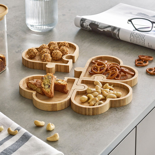 Ορντεβιέρα Σερβιρίσματος 4 Θέσεων (24x24x1.8) Z-L Hearts 25676