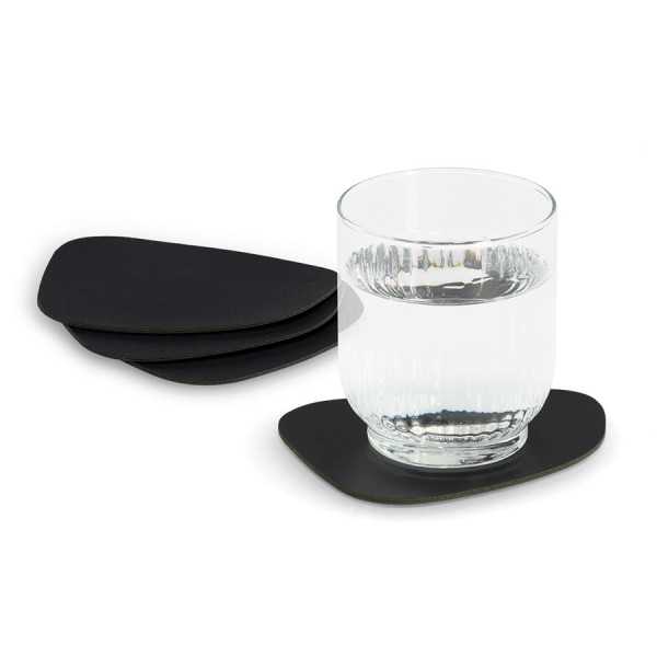 Σουβέρ (Σετ 4τμχ) Z-L Black/D.Green 27153