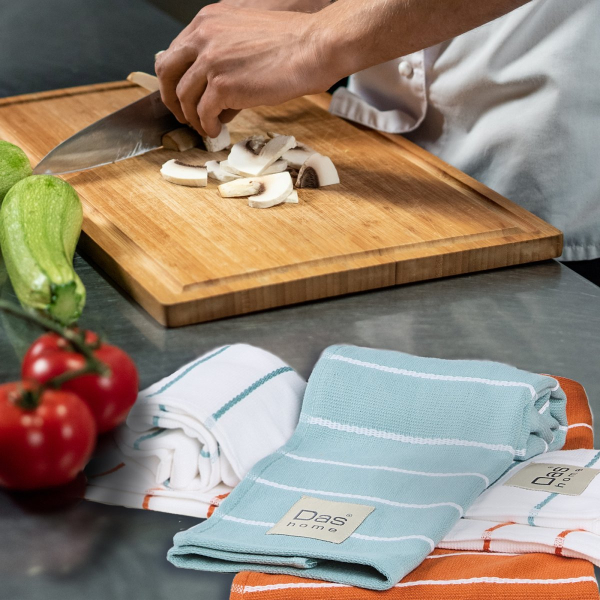 Ποτηρόπανα (Σετ 2τμχ) Das Home Kitchen 0884