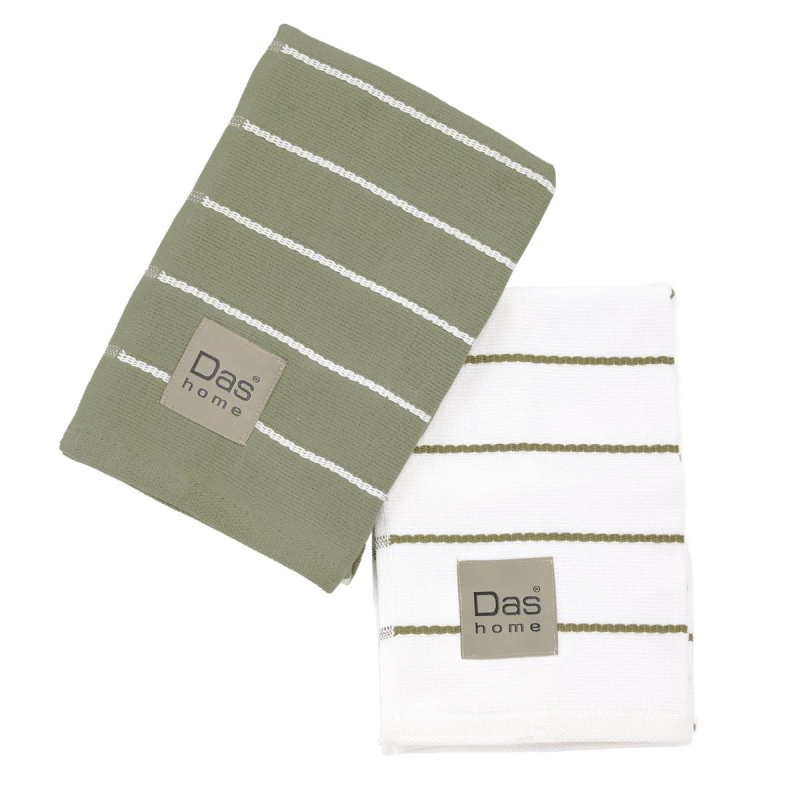 Ποτηρόπανα (Σετ 2τμχ) Das Home Kitchen 0885