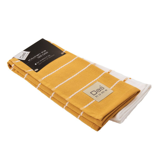 Ποτηρόπανα (Σετ 2τμχ) Das Home Kitchen 0887