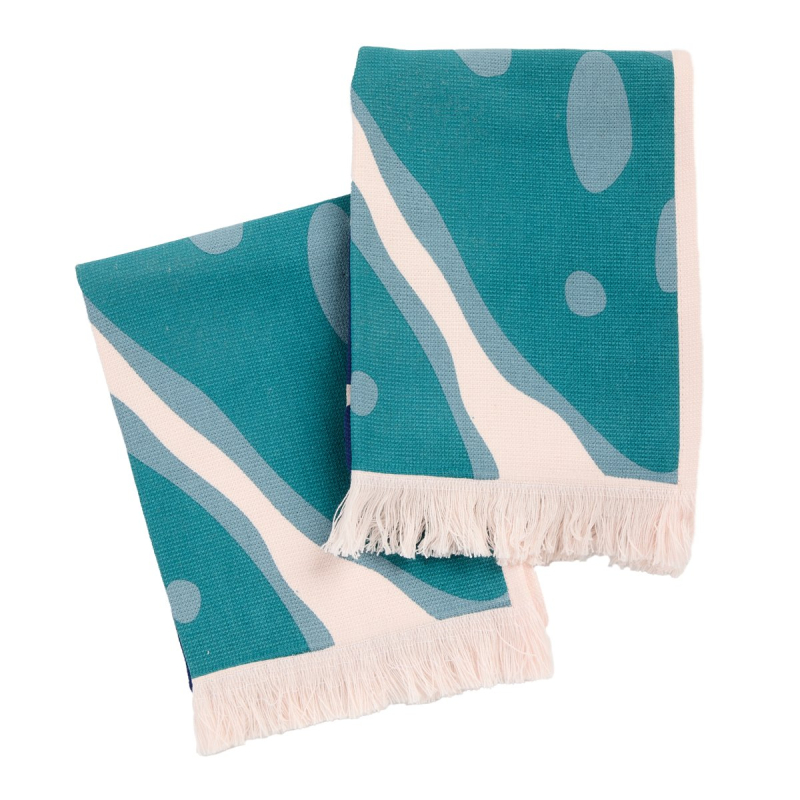 Ποτηρόπανα (Σετ 2τμχ) Das Home Kitchen 0888