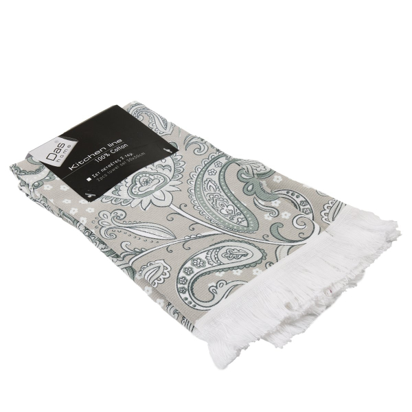 Ποτηρόπανα (Σετ 2τμχ) Das Home Kitchen 0890