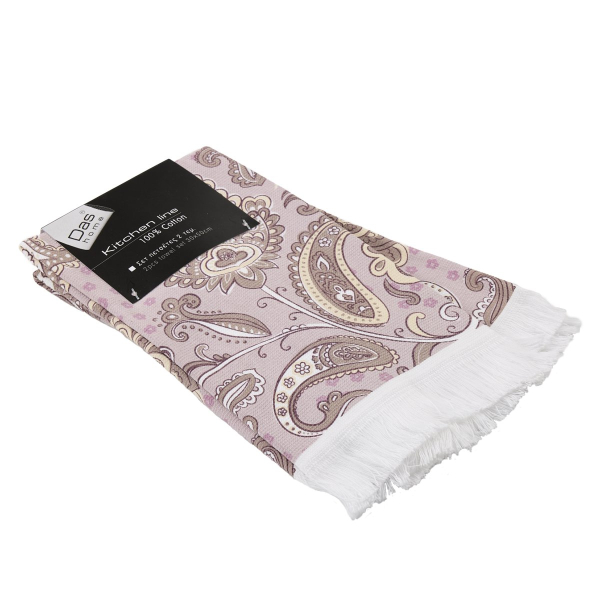 Ποτηρόπανα (Σετ 2τμχ) Das Home Kitchen 0892