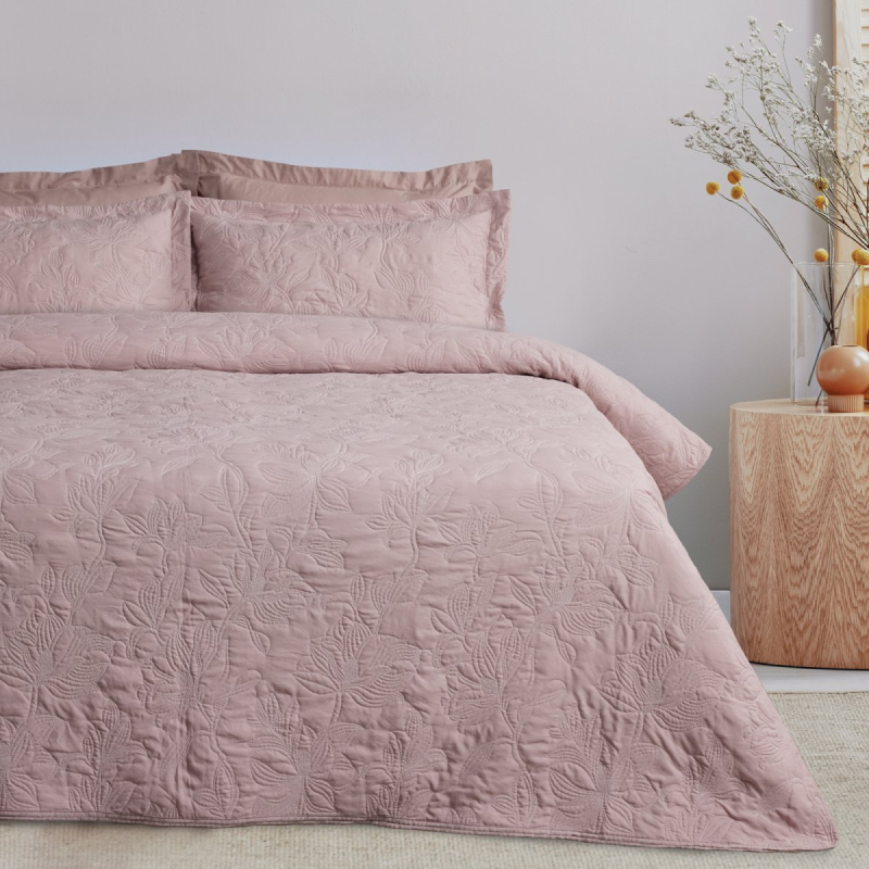 Κουβερλί King Size (230x250) 2 Όψεων Das Home Happy 9660