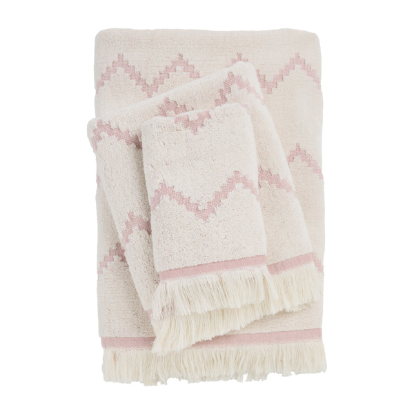 Πετσέτες Μπάνιου (Σετ 3τμχ) Das Home Best Line 0871 Nude 450gsm