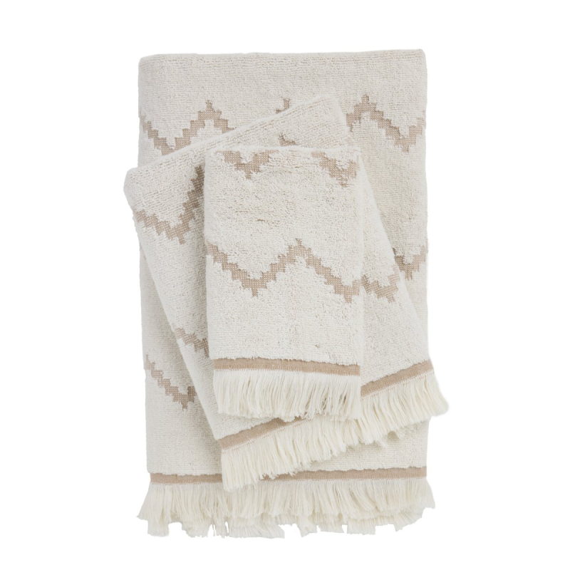 Πετσέτες Μπάνιου (Σετ 3τμχ) Das Home Best Line 0872 Beige 450gsm