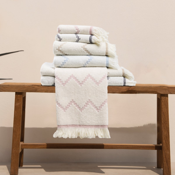 Πετσέτες Μπάνιου (Σετ 3τμχ) Das Home Best Line 0872 Beige 450gsm