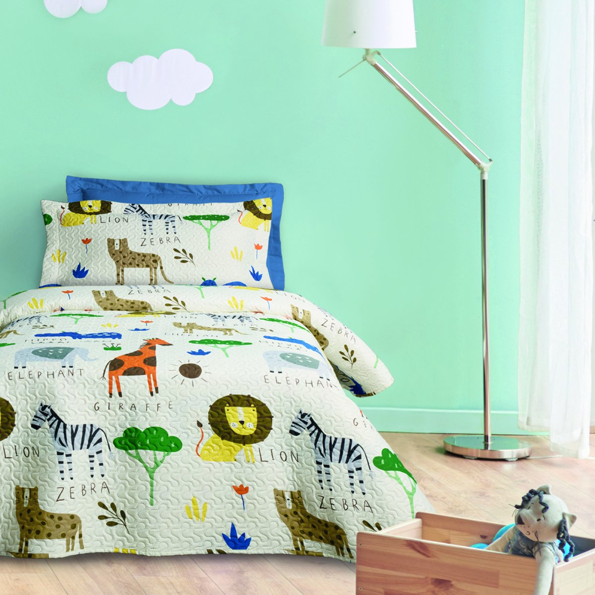 Ζεύγος Μαξιλαροθήκες Καπιτονέ (50X70) Das Home Kids 4983 Παιδικά Λευκά Είδη Παιδικές Spitishop