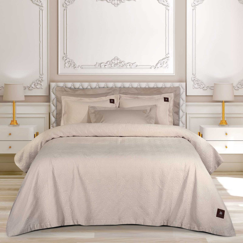 Κουβερλί King Size (240x250) Greenwich Polo Club Essential 4451 Beige