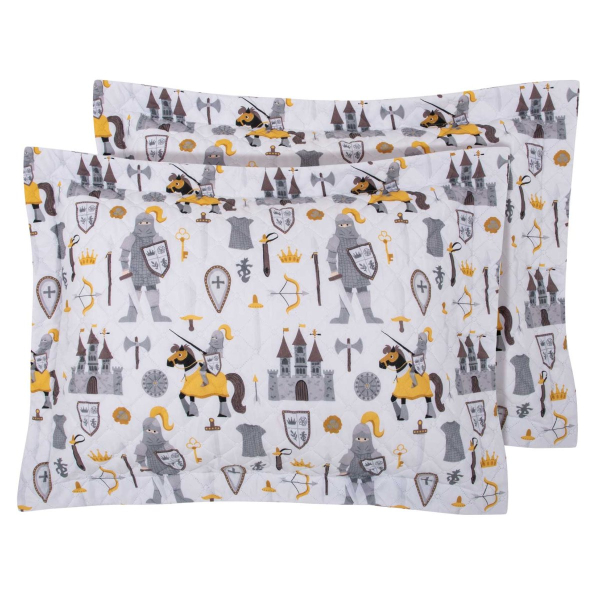 Ζεύγος Μαξιλαροθήκες Καπιτονέ (50x70) Greenwich Polo Club Junior 8861