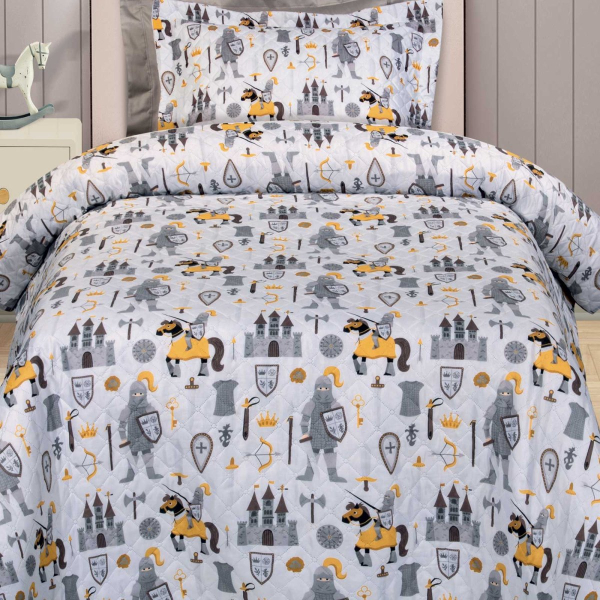 Ζεύγος Μαξιλαροθήκες Καπιτονέ (50x70) Greenwich Polo Club Junior 8861