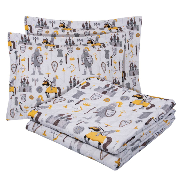 Ζεύγος Μαξιλαροθήκες Καπιτονέ (50x70) Greenwich Polo Club Junior 8861