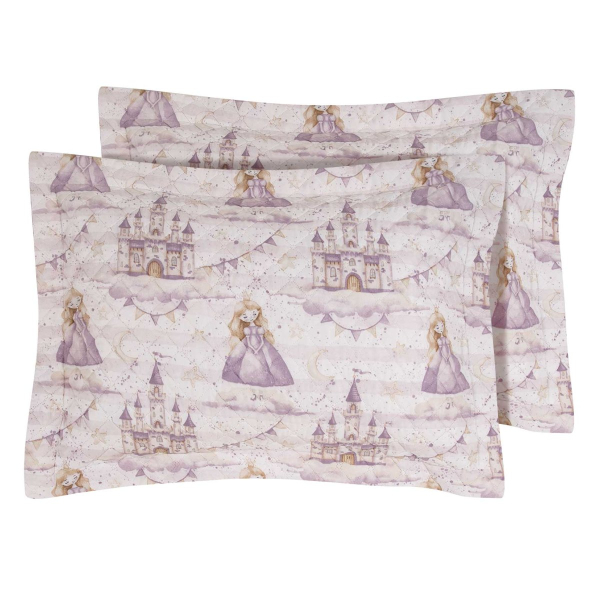 Ζεύγος Μαξιλαροθήκες Καπιτονέ (50x70) Greenwich Polo Club Junior 8862