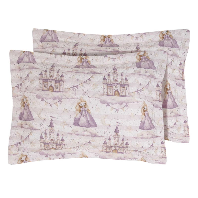 Ζεύγος Μαξιλαροθήκες Καπιτονέ (50x70) Greenwich Polo Club Junior 8862