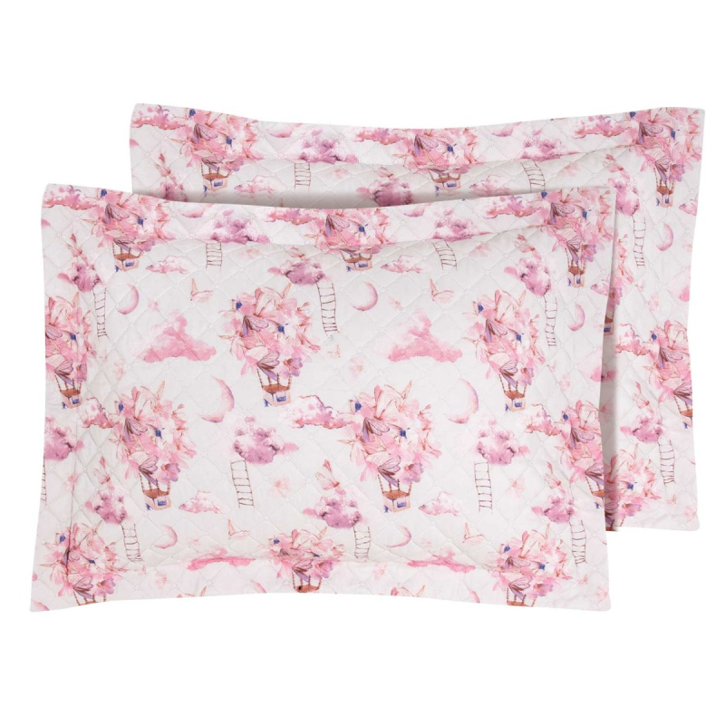 Ζεύγος Μαξιλαροθήκες Καπιτονέ (50x70) Greenwich Polo Club Junior 8864