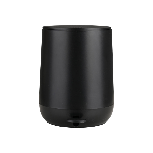 Κάδος Απορριμμάτων Μπάνιου (23.5x26.3x29.3) Estia 5lt Fjord Μαύρο 02-19945