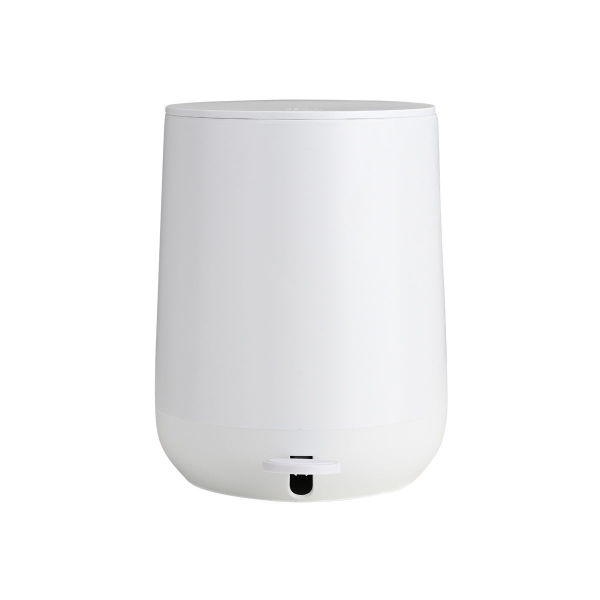 Κάδος Απορριμμάτων Μπάνιου (23.5x26.3x29.3) Estia 5lt Fjord Λευκό 02-19952