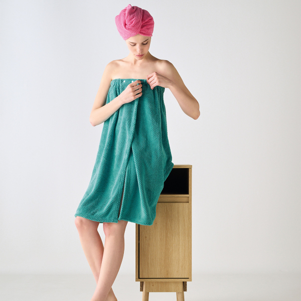 Πετσέτα Σώματος Με Κουμπιά (80x140) Kentia Loft Jump 07 300gsm