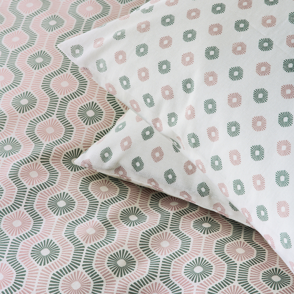 Ζεύγος Μαξιλαροθήκες (50x70) Kentia Versus Trubi 14